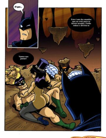 Batman e os jovens titans porno
