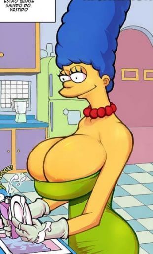 O Retorno da Marge Siliconada – Quadrinhos Eróticos