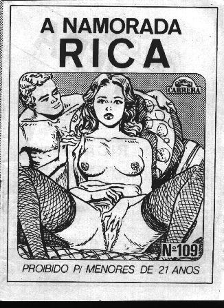 A Namorada Rica - Quadrinho Erotico