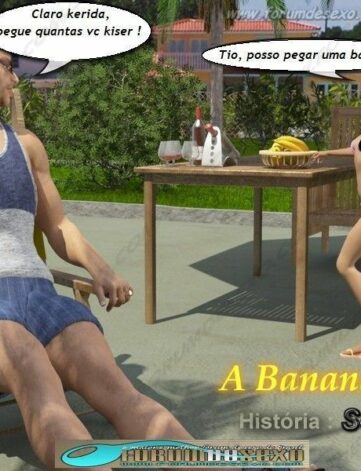 Banana gostosa – Quadrinhos Eroticos