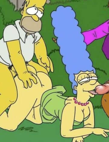 Simpsons porno na grama – quadrinhos eroticos