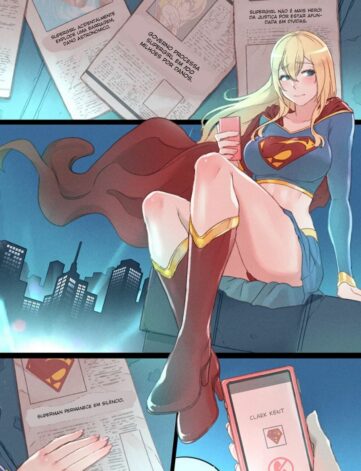 O trabalho secreto da supergirl